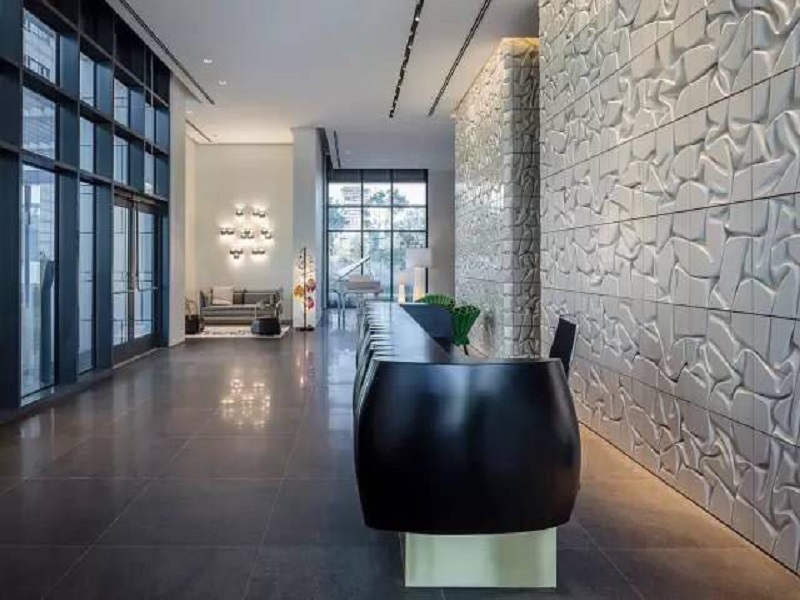 富有有生命力的大堂装修案例