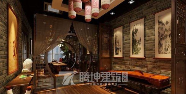 南昌中式茶楼装修-中式茶楼装修设计的基本理念
