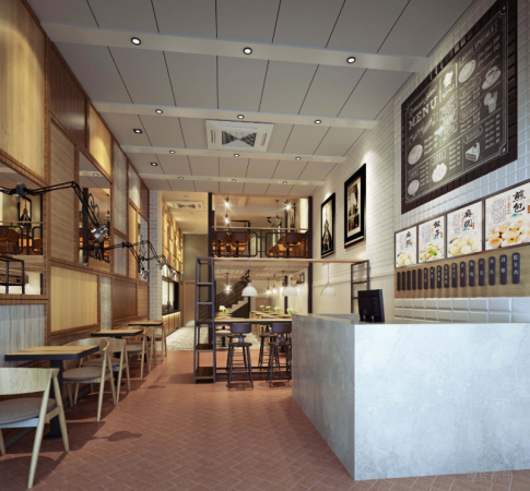 南昌餐饮店面装修公司如何设计既高雅又吸睛？